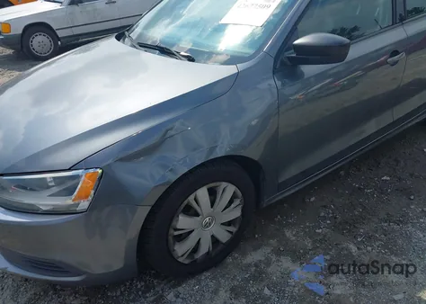 2012 Volkswagen Jetta S из США, поврежденный, VIN 3VW2K7AJ5CN334283